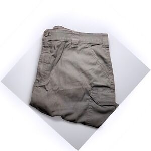 Lincoln Outfitters Shorts Mens 42 Gray Cargo Stretch Cotton